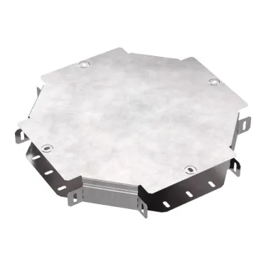 Ответвитель Х-образный с крышкой Стандарт 200х50