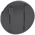 Celiane Лицевая панель выключателя/переключателя двухклавишного 1п 067001/02/31/32 с тонкими клавишами графит