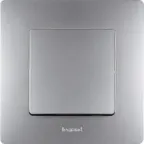 ETIKA Рамка 1 пост алюминий