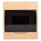 Щит распределительный навесной ЩРН-П- 8 светлое дерево IP41 PROxima