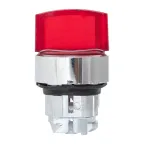 Механизм переключателя исполнительный ХB4 красный на 3 положения возвратный без фиксации с подсветкой с короткой ручкой PROxima