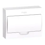 Щит распределительный накладной белый City9 (ЩРн-П-12) дверь белая на 12 модулей IP40