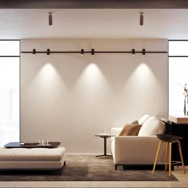 Светильник накладной SP-POLO-R85-1-15W Warm White 40deg (Black, Black Ring) | 022951 | Arlight