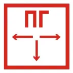 Пиктограмма (Наклейка) ППБ 0002 Пожарный гидрант (135х260) для SIRAH IP65 | 2502002780 | Световые Технологии