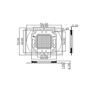 Мощный светодиод ARPL-100W-EPA-5060-PW (3500mA) | 018435 | Arlight