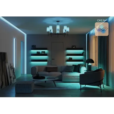 Лампа Светодиодная Smart Home RGBW E27 A60 10 Вт 2700-6500K 1/10/100 | 1180112 | Gauss