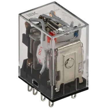 Реле промежуточное 12В DC 3пк 5A РЭК78/3 c индикацией