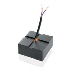 Светильник светодиодный ДПО-3вт 6500К 300Лм квадрат черный для светильников AL4020 24вт