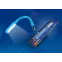 Светильник-фонарь переносной, прорезиненный корпус, 6 LED, питание от USB-порта. Упаковка-картон, цвет-синий.