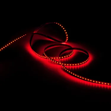 Лента светодиодная LED 2835/120-SMD 9.6 Вт/м 624 лм/м Красный DC 12В IP20 8мм (блистер 3м) Basic Gauss