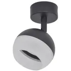 LIGHTING Светильник 4011 накладной настено-потолочный под лампу GX53 черный IEK