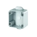 Коробка на столб боковой монтаж