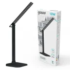 Светильник настольный GTL201 10W 580lm 4000K 170-265V черный диммируемый LED 1/10/40 | GT2012 | Gauss