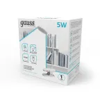 Светильник настольный GTL205 5W 330lm 4000K 5V Li-ion 1200mA белый диммируемый LED 1/25/50 | GT2051 | Gauss