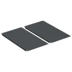 Панель основания шкафа LINEA S 750х1200мм черная (2шт/компл)