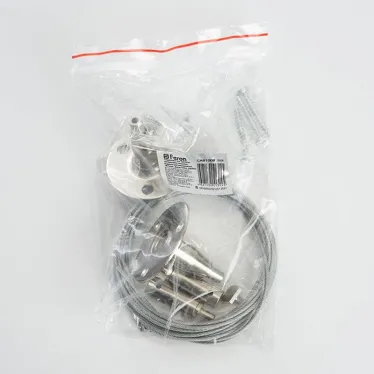 Комплект подвесов для AL2115 и шинопровода длина-150см (2шт) серебро