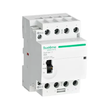Контактор модульный City9 Set 4P 4НО 40A AC 400В-230В