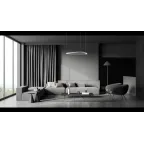 Светодиодный светильник Enso A 1100х1040х40 мм 49 Вт 4000 K подвесной RAL9003 белый матовый с рассеивателем опал | V1-R0-0A524-30000-2004940 | VARTON