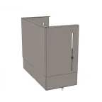 Цоколь верхний с компенсатором (110х300х150)