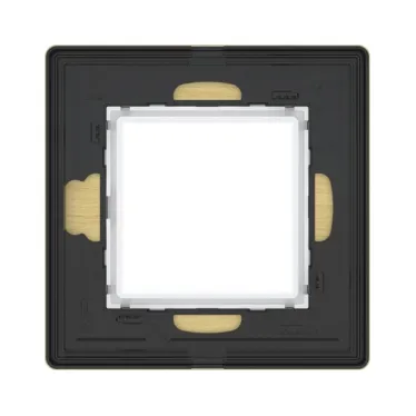 Рамка из натурального дерева, ''Avanti'', беленый дуб, 2 модуля