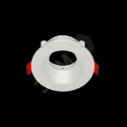 Рамка для модульного светильника FLEX 50 01 круглая встраиваемая 90х30мм RAL9010 | V1-R0-00435-10001-2000000 | VARTON