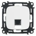 Valena ALLURE Белый Накладка розетки ТЛФ/комп 1-ой | 755415 | Legrand