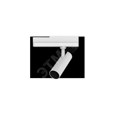 Светильник светодиодный трековый TT-Vivo TrueBright 8Вт 3000К 196x200x45 мм угол 30 ° CRI 92 RAL9010 белый муар | V1-R1-Y0517-90L39-2000830 | VARTON