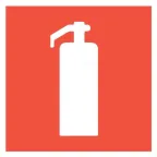 Пиктограмма (наклейка) "Огнетушитель" Token | V4-EM-00.0060.ADV-0042 | VARTON
