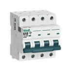 Выключатель автоматический 4P кривая D 40A 10кА ВА-105