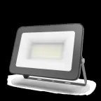 Прожектор светодиодный ДО 30 Вт 3600 лм 6500К AC 220В IP65 128х28х160мм матрированное закаленное стекло Qplus Gauss