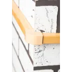 Угол внешний (25х16) (4 шт) Plast под светлое дерево