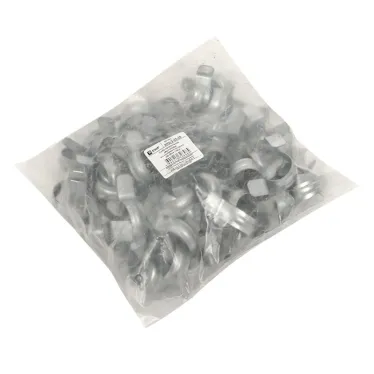 Скоба металлическая двухлапковая для монтажного пистолета d 25-26мм. (100шт.)