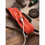 Удлинитель на рамке 'Зевс 2.0' 20м с заземлением ПВС 3x1.0 16А/3.5кВт PROxima