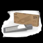 Светильник уличный консольный ДКУ 50 Вт 5000 лм 4000К AC 220В IP65 355х155х57мм широкая КСС Ш Avenue Gauss