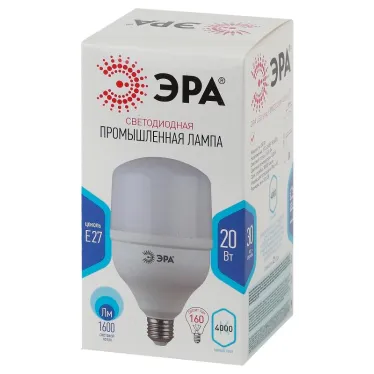 Лампа светодиодная LED 20Вт E27 4000K Т80 колокол 1600Лм нейтр