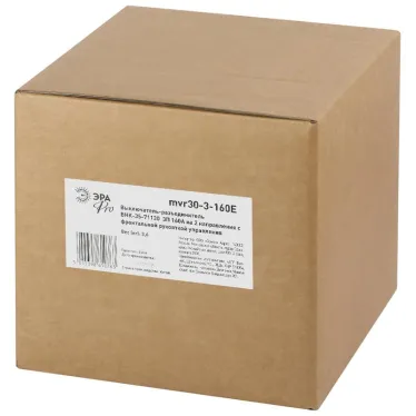 Выключатель-разъединитель ВНК-35-31130 PRO mvr30-3-160E 3П 160А на 2 направления с фронтальной рукояткой управления