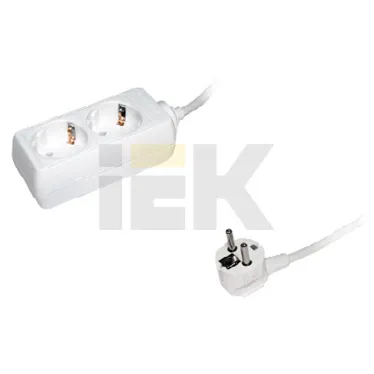 Удлинитель У02 2 места 2Р+РЕ/3м 3х1мм.кв 16А/250В