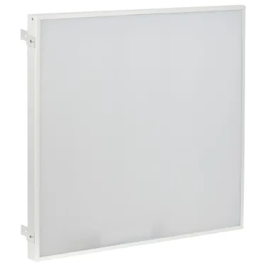 LIGHTING PRO Светильник светодиодный ДВО 2001 40Вт 5000К IP40 588х588мм Грильято опал IEK