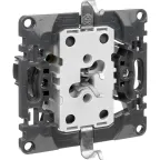 Valena IN MATIC Розетка силовая двойная 2х2К+З 16А 250В со шторками безвинтовые зажимы