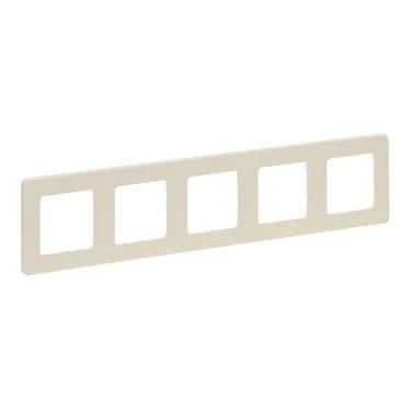 Рамка 5 постов INSPIRIA слоновая кость
