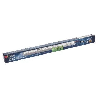 Блок питания ультратонкий UET-VAT-060A20 12V IP20 60Вт. металл.корпус. | UL-00004846 | Uniel