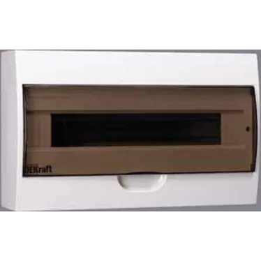 Щит распределительный навесной ЩРн-П-18 IP41 пластиковый прозрачная дверь