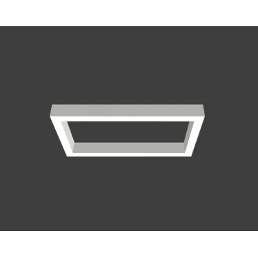 Светодиодный светильник Х-line прямоугольный подвесной 60 Вт 4000 К 1050x595x100 мм RAL9003 белый муар | V1-R0-1R828-02OP0-4006040 | VARTON