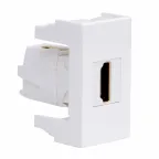 Розетка HDMI Viva белая 1 модуль
