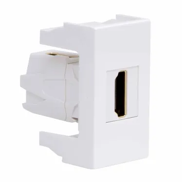 Розетка HDMI Viva белая 1 модуль