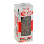 Шуруп универсальный 4,5х60 потайная головка, остроконечный, желтопассивированный (150шт) - коробка