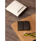 Валенсия лицевая панель выключателя 2-кл. проходного 10А графит