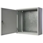 Щит с монтажной панелью ЩМП-05 400х400х155 IP31 навесной металлический