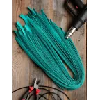 Трубка термоусаживаемая ТУТ нг 8/4 зеленая в отрезках по 1м PROxima