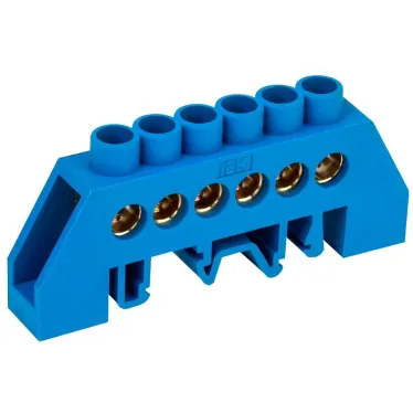 Шина N ноль комбинированный DIN-изолятор типа Стойка ШНИ-8х12-6-КС-С